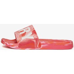 Superdry Marble Vegan Pool Damen Badesandalen rot/weiß - 36/37