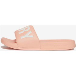 Superdry Core Vegan Pool Damen Badesandalen rosa/weiß - 38/39