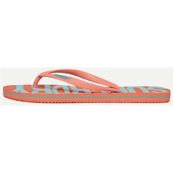 Superdry Vintage Vegan Damen Flip-Flops rosa/blau - 36/37