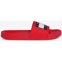 Tommy Jeans Pool Slide Essential Badesandalen rot - 43