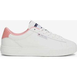 Tommy Jeans Cupsole Classic Damen Sneaker weiß/rosa - 37