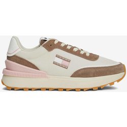 Tommy Jeans Tech Runner Rennradschuhe beige braun rosa Damen - 39