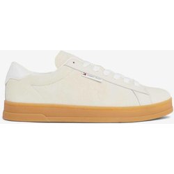 Sneaker Tommy Jeans Wildleder Logo Court weiß creme Damen - 39