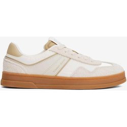 Tommy Jeans The Greenwich Mix Media Damen Sneaker beige/weiß/braun - 36