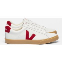 Veja Esplar Logo Damen Sneaker weiß/rot - 36