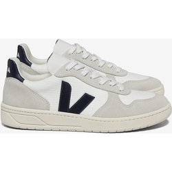 Veja V-10 Mesh Sneaker weiß/grau/schwarz - 42