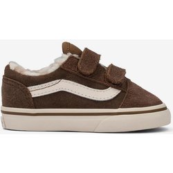Vans Old Skool Sidestripe Baby Sneaker braun/weiß - 26.5