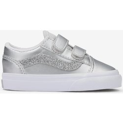 Vans Old Skool Sidestripe Baby Sneaker silber/weiß - 21