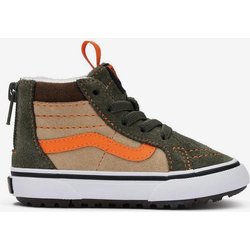 Vans MTE SK8-Hi Zip Baby Sneaker grün/braun/orange - 26.5