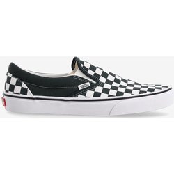 Vans Classic Slip-On Sneaker dunkelgrün/weiß - 38