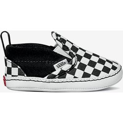 Vans Slip-On Crib Baby Sneaker pechschwarz/weiß - 32.5