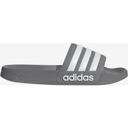 adidas Adilette Cloudfoam Badesandalen grau/weiß - 39(1/3)