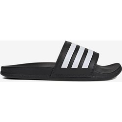 adidas Adilette Comfort Badesandalen schwarz/weiß/beige - 44(2/3)