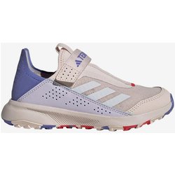 adidas Terrex Voyager 21 Slip-On Travel Kinder Trekkingschuhe beige/lila - 35.5