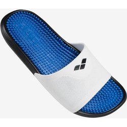 Arena Pool Marco Badesandalen weiß/blau/schwarz - 36