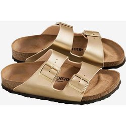 Birkenstock Arizona Birko-Flor Sandalen gold - 40