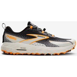 Brooks Cascadia 18 Medium Trailrunningschuhe schwarz/weiß/orange - 40