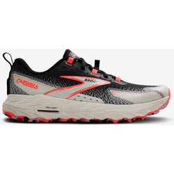 Brooks Cascadia 18 Medium Damen Trailrunningschuhe schwarz/weiß/rot - 36.5