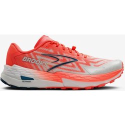 Brooks Catamount 4 Medium Damen Trailrunningschuhe korallenrot/weiß - 38