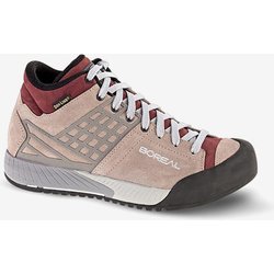 BOREAL Bamba Mid Damen Trekkingschuhe beige/granatrot/hellgrau - 38