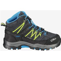 CMP Kids Rigel Mid WaterProof Kinder Wanderschuhe dunkelblau/gelb - 32