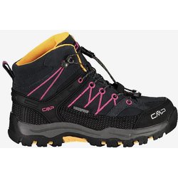 CMP Rigel Mid Waterproof Kinder Wanderschuhe schwarz/orange - 28