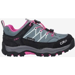 CMP Rigel Low WaterProof Kinder Trekkingschuhe blau-grau/rosa - 28