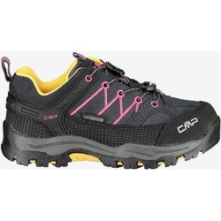 CMP Rigel Low WaterProof Kinder Trekkingschuhe schwarz/gelb/rosa - 28