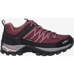 CMP Rigel Low WaterProof Damen Trekkingschuhe granatrot/schwarz - 36