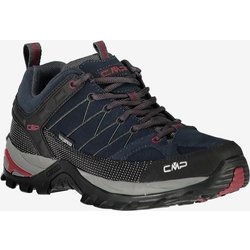 CMP Rigel Low Trekkingschuhe marineblau/granatrot/grau - 39