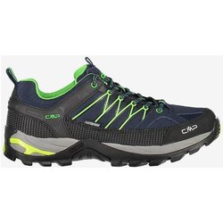 CMP Rigel Low Waterproof Trekkingschuhe dunkelblau/neongrün/grau - 39