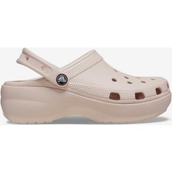 Crocs Classic Platform Damen Clogs braun/beige - 41-42