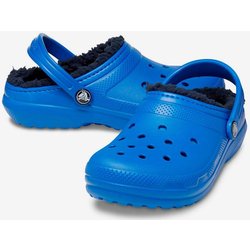 Crocs Classic Lined Kinder Clog T blau - 19-20