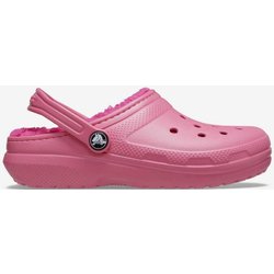 Crocs Classic Lined Clog T Kinder Clogs rosa - 19-20