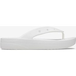 Crocs Classic Platform Flip-Flops weiß - 41-42