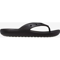 Crocs Classic Flip v2 Flip-Flops pechschwarz - 43-44