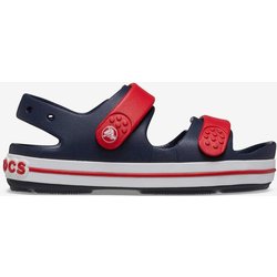 Sandalen Crocs Crocband Cruiser Schwarz Rot Kinder - 28-29