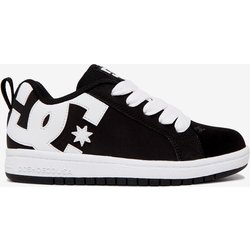 DC Shoes Court Graffik Junior Sneaker schwarz/weiß - 34.5