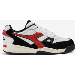 Diadora Winner SL Sneaker weiß/schwarz/rot - 40
