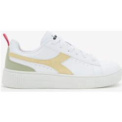 Diadora Amber Damen Sneaker weiß/pastellorange/grün - 37