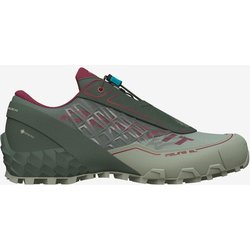 Dynafit Feline SL GORE-TEX Damen Trailrunningschuhe dunkelgrün/grau - 35