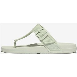 FitFlop IQushion Adjustable Buckle Damen Sandalen hellgrün - 36
