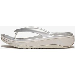 FitFlop Relieff Metallic Recovery Toe-Post Damen Flip-Flops silbergrau - 40