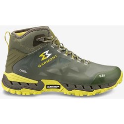 Garmont 9.81 N Air G 2.0 Mid GORE-TEX Wanderschuhe grün/gelb - 41