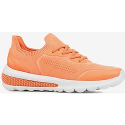 Geox Spherica Actif Damen Sneaker orange/weiß - 36