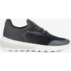 Geox Spherica Actif Knit Damen Sneaker schwarz/grau - 36
