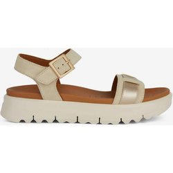 Sandalen Geox Xand 2.1S A in hellem beige-gold für Damen. - 41