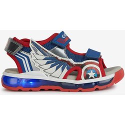 Sandalen Geox Android blau rot weiß für Kinder. - 28