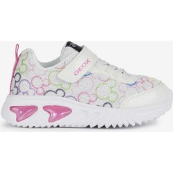 Sneakers Geox Assister weiß rosa Mädchen. - 32
