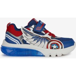 Sneakers Geox Ciberdron blau rot weiß Junge. - 34